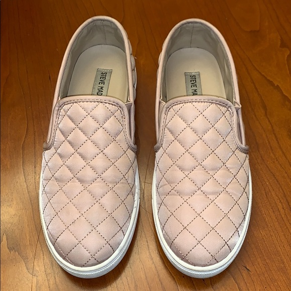 Steve Madden Shoes - Steve Madden slip ons, Rose Gold